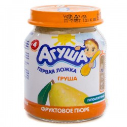 Пюре Агуша груша с 4 мес 115 г