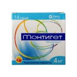 Монтигет, гранулы 4 мг 14 шт педиатрические