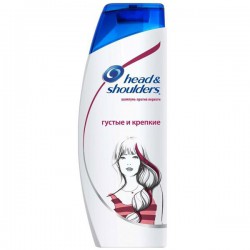 Шампунь Head & Shoulders густые и крепкие против перхоти 200 мл