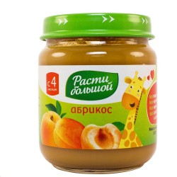 Пюре Расти большой абрикос 100 г