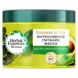 Маска для волос Herbal Essences Алоэ и авокадо интенсивное питание 450 мл
