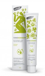 Гель интимный Гинокомфорт увлажняющий мальва (устранение вагинального дискомфорта) 1 шт. 50 г
