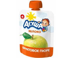 Пюре Агуша яблоко с 4 мес гипоаллергенно 90 г
