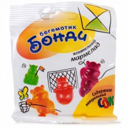 Мармелад жевательный Бегемотик Бонди 100 г