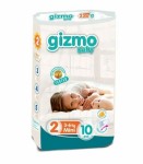 Подгузники детские, Gizmo (Гизмо) 3-6 кг р. 2 10 шт