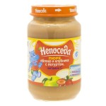 Пюре, Непоседа 190 г яблоко клубника йогурт с витамином С  с сахаром с 6 мес стекл. банка