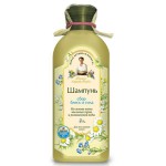 Шампунь, Рецепты бабушки Агафьи 350 мл Блеск и сила сбор на основе пяти мыльных трав и ромашковой воды для всех типов волос
